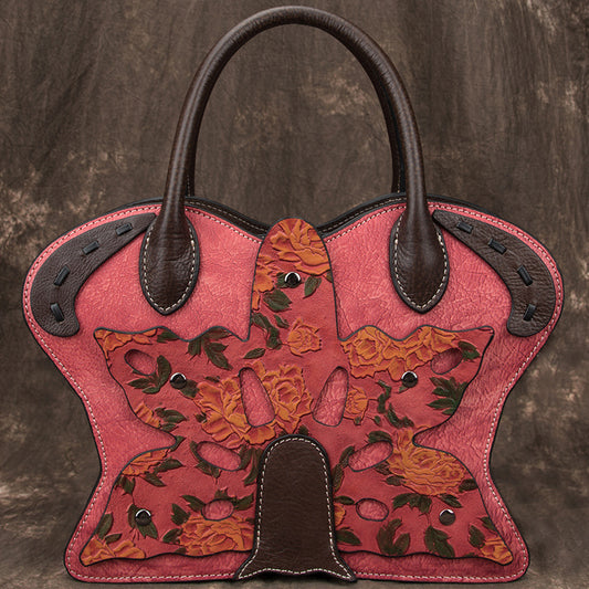 Facia's Fall Vintage Genuine Leather Women Handbag