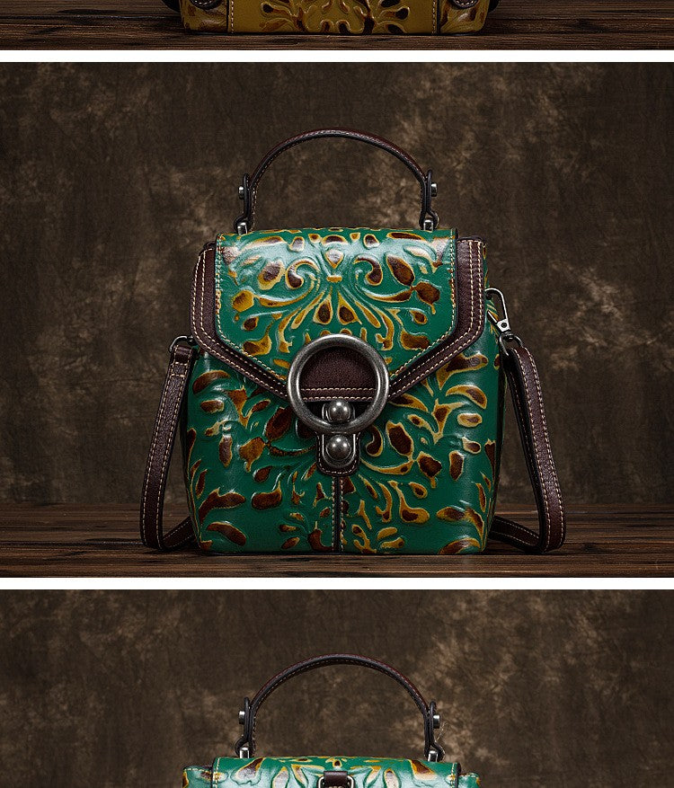 Leslie's Luxury Women Genuine Leather Handbags