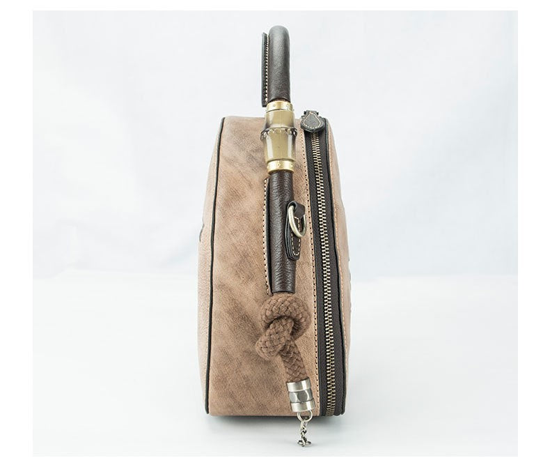 Casy's Luxury Vintage Genuine Leather Bag
