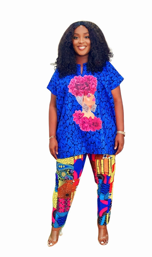 The Mbaraka Pant Suit Set-Style C