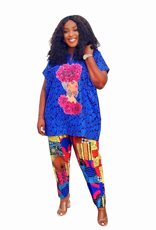 The Mbaraka Pant Suit Set-Style C