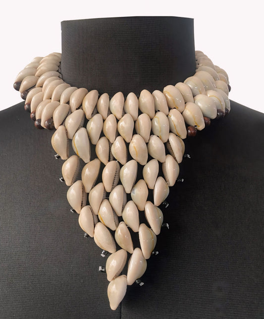 Yatta-Zoe Cowrie Shell Necklace-Style B
