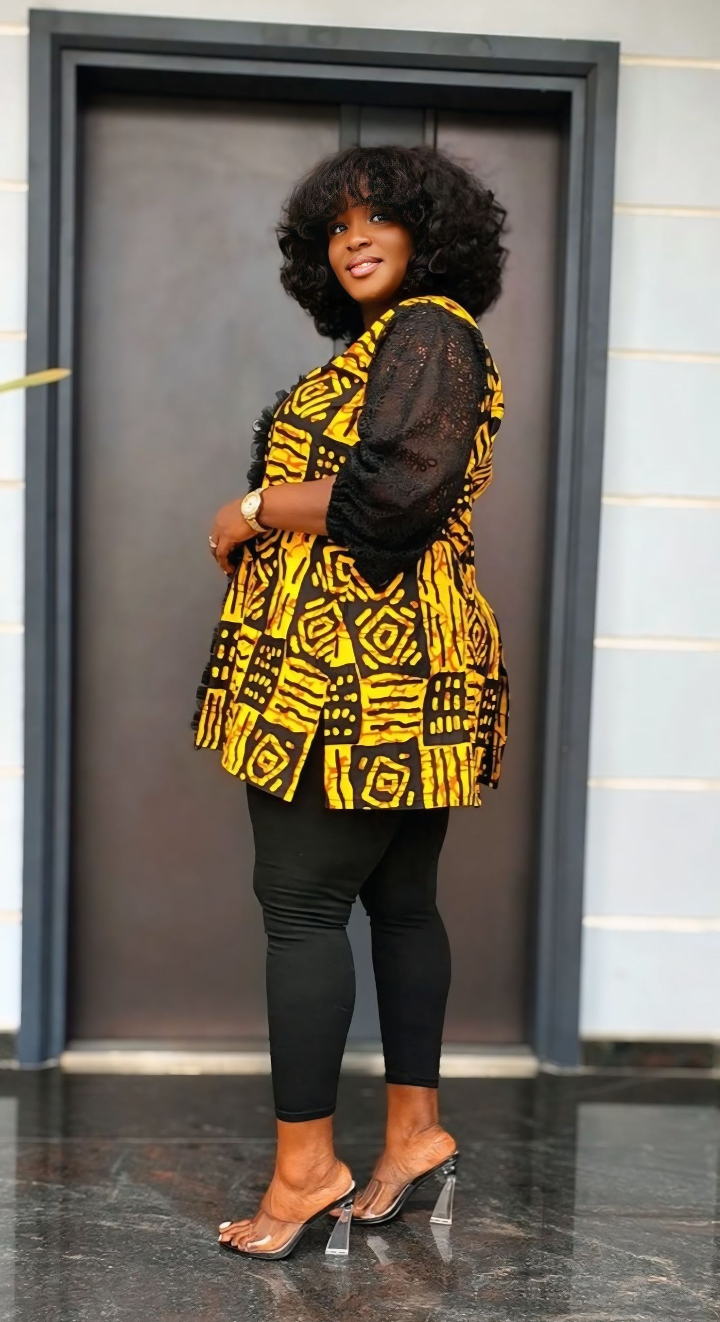 Frannie's Vintage Ankara Top
