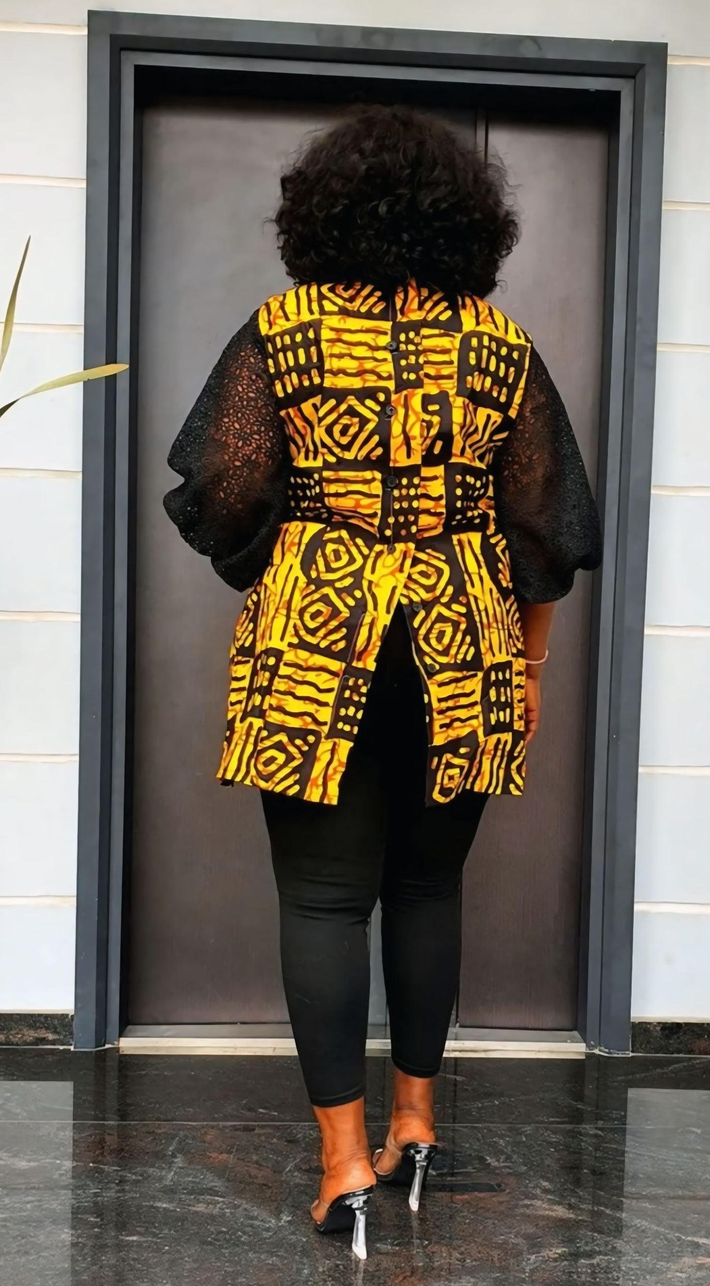 Frannie's Vintage Ankara Top