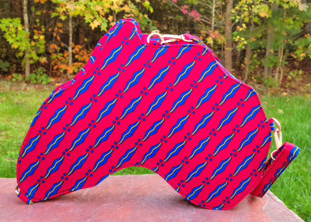 Ankara Africa Map Bag, African Bags, Cross Body Bags, Handbags, Leather Bags, Sling Bags, Fabric Bags, Sisal Handbags,Handbags, Ankara Handbags.