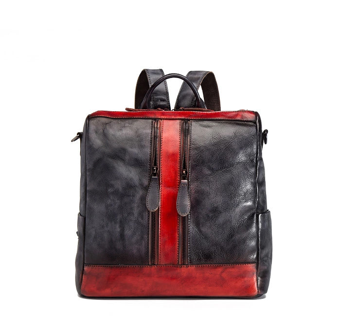 Yahden's Genuine Leather Backpack for Women-Style B