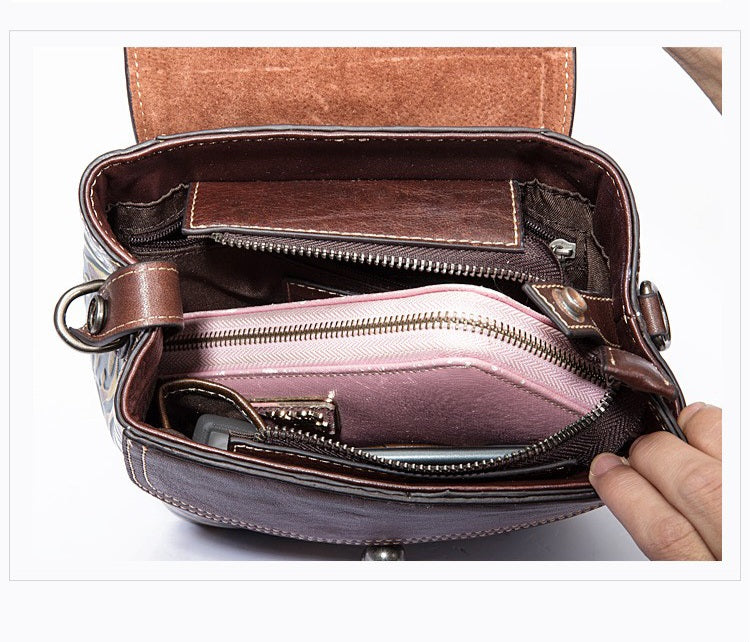 Leslie's Luxury Women Genuine Leather Handbags