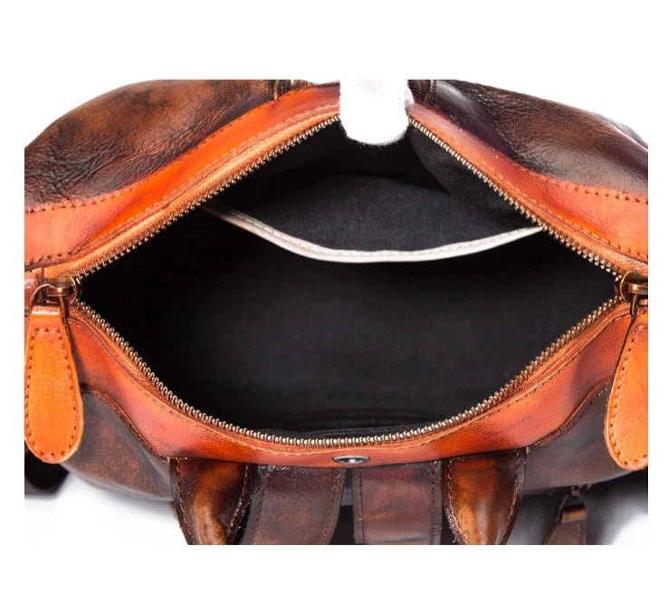 Yahden's Genuine Leather Backpack for Women-Style B