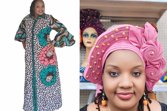 Desiree Fleur + Gele Complete Look