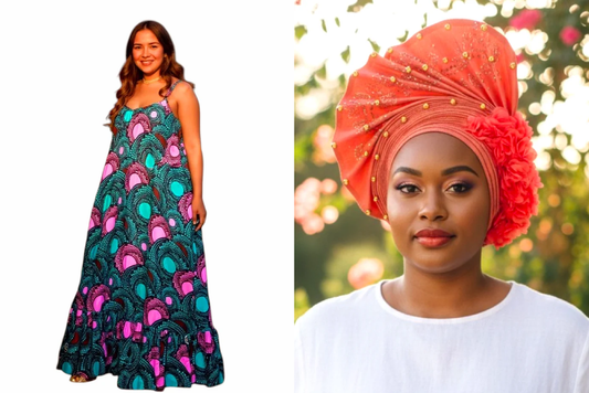 Kaibeh Maxi + Gele Complete Look