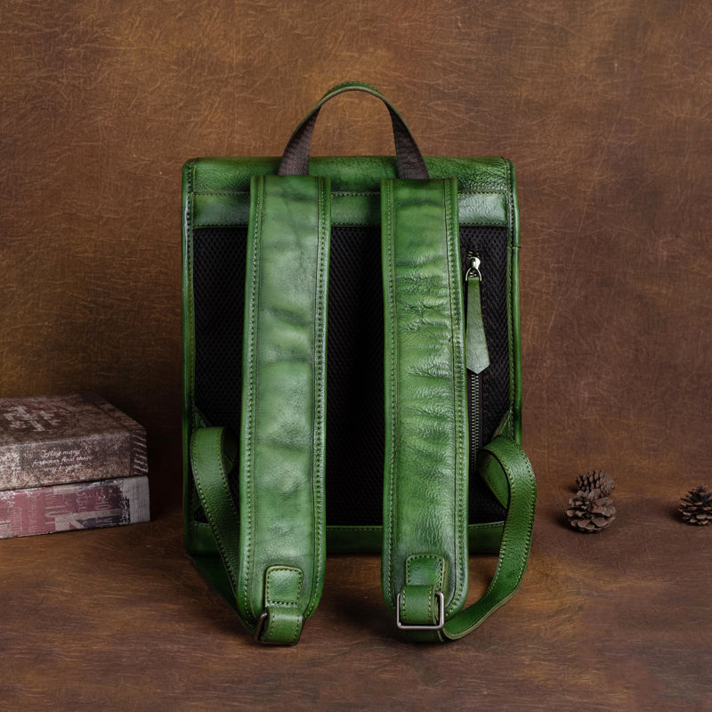 Yahden's Genuine Leather Backpack for Women-Style A