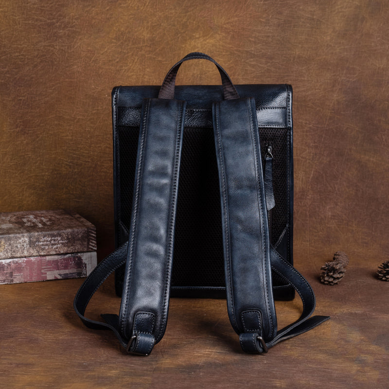Yahden's Genuine Leather Backpack for Women-Style A