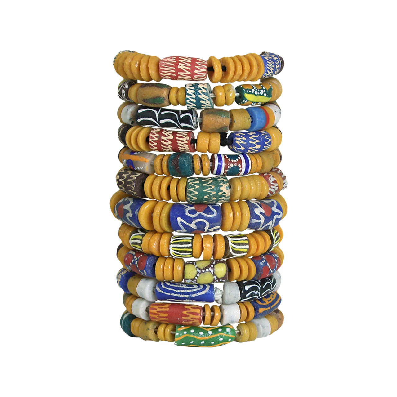 Yah's Glass Beads Bracelet