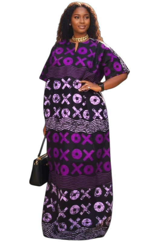 Amanda Rich Aunty Ankara Kaftan | African Maxi Dress