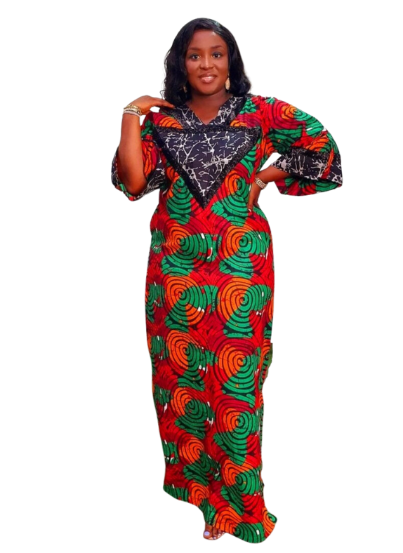 Long 2024 ankara kaftan