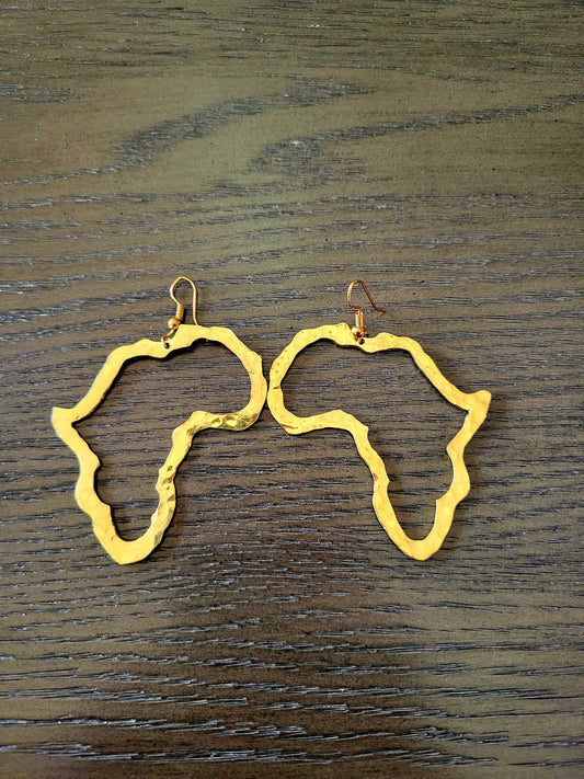 ASANTE AFRICA BRASS EARRINGS