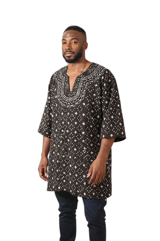 Unisex Mudcloth Kaftan