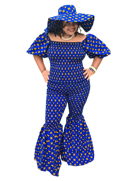 Yahden Ankara Trendy Flared Pants