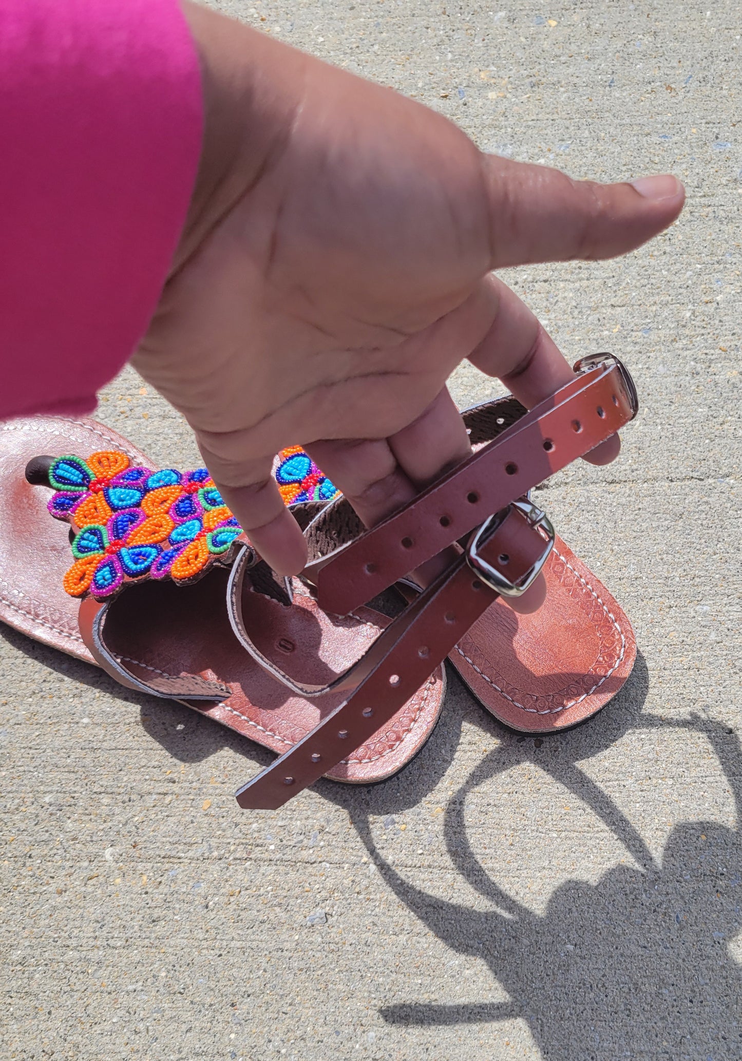Maasai sandals, Leather gladiator sandals, beaded sandals for women.