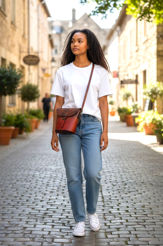 Ade's Luxury Genuine Leather Handbag