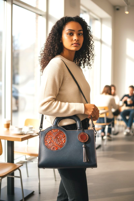 Luxury leather bag, handmade leather bag, handbag, woman leather bag, elegant leather bag