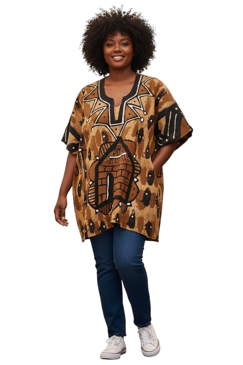 Unisex Mudcloth Kaftan