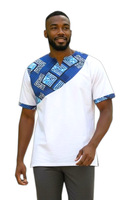 Abu's Men African Print T-shirt