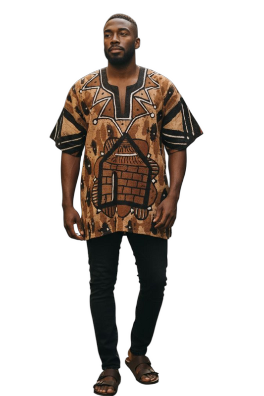Unisex Mudcloth Kaftan