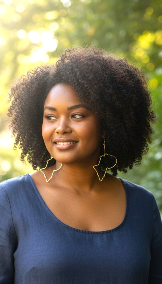 ASANTE AFRICA BRASS EARRINGS