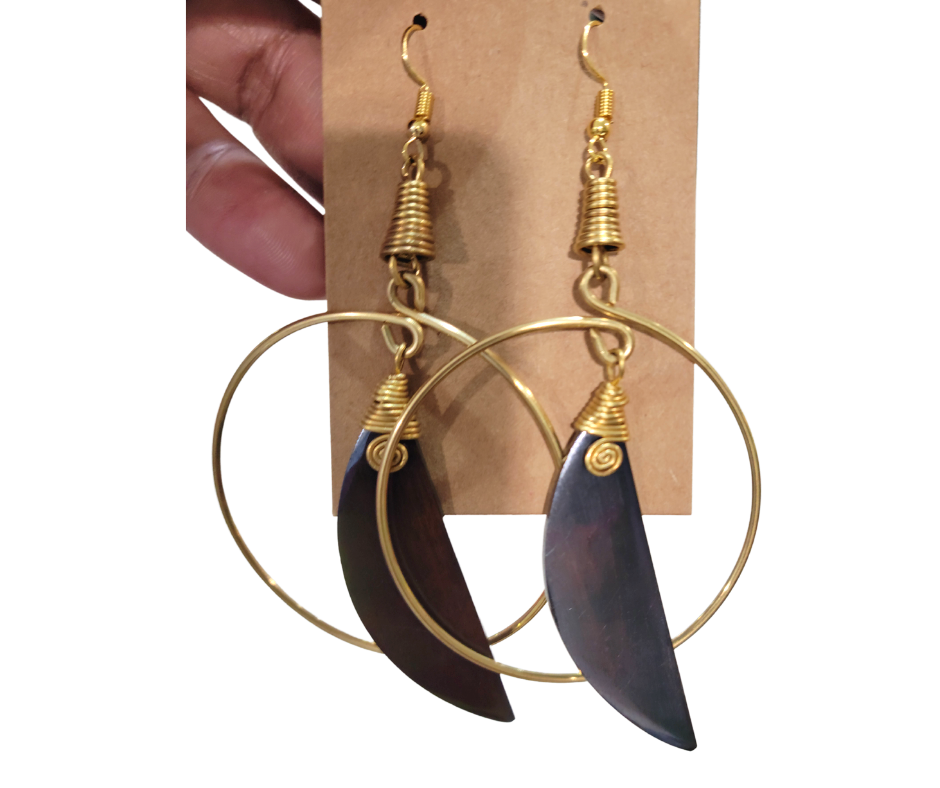 Kpatawee Falls Hoop Earrings