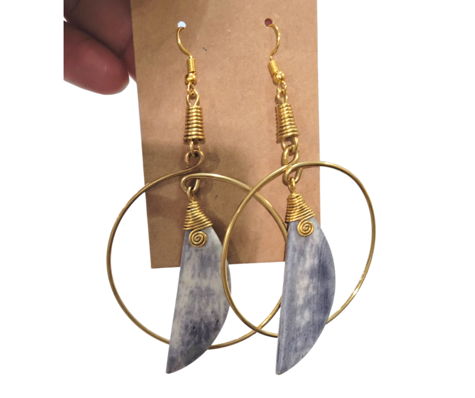 Kpatawee Falls Hoop Earrings