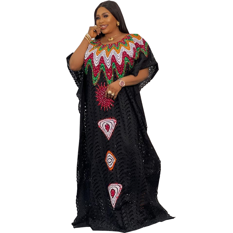 Luxury Abaya Kaftan Dress with Beading and Inner Iining/Dashiki Kaftan/Muslim Kaftan Abaya For Women