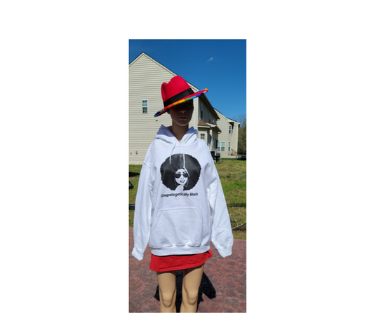White Hoodie: Unapologetically Black