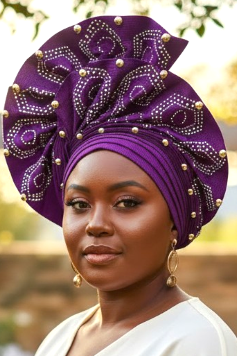 ADEOLA Crown Gele