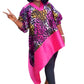 Yatta-Zoe HI-LO Ankara Top