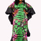 Yatta -Zoe Silk Boubou with Organza Ruffles-Color A