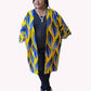 Ade's Ankara  Reversible Jacket with Two Sided Belt
