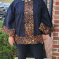 Yah's Ankara Print  Poncho