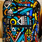 Handmade African Print Back Packs