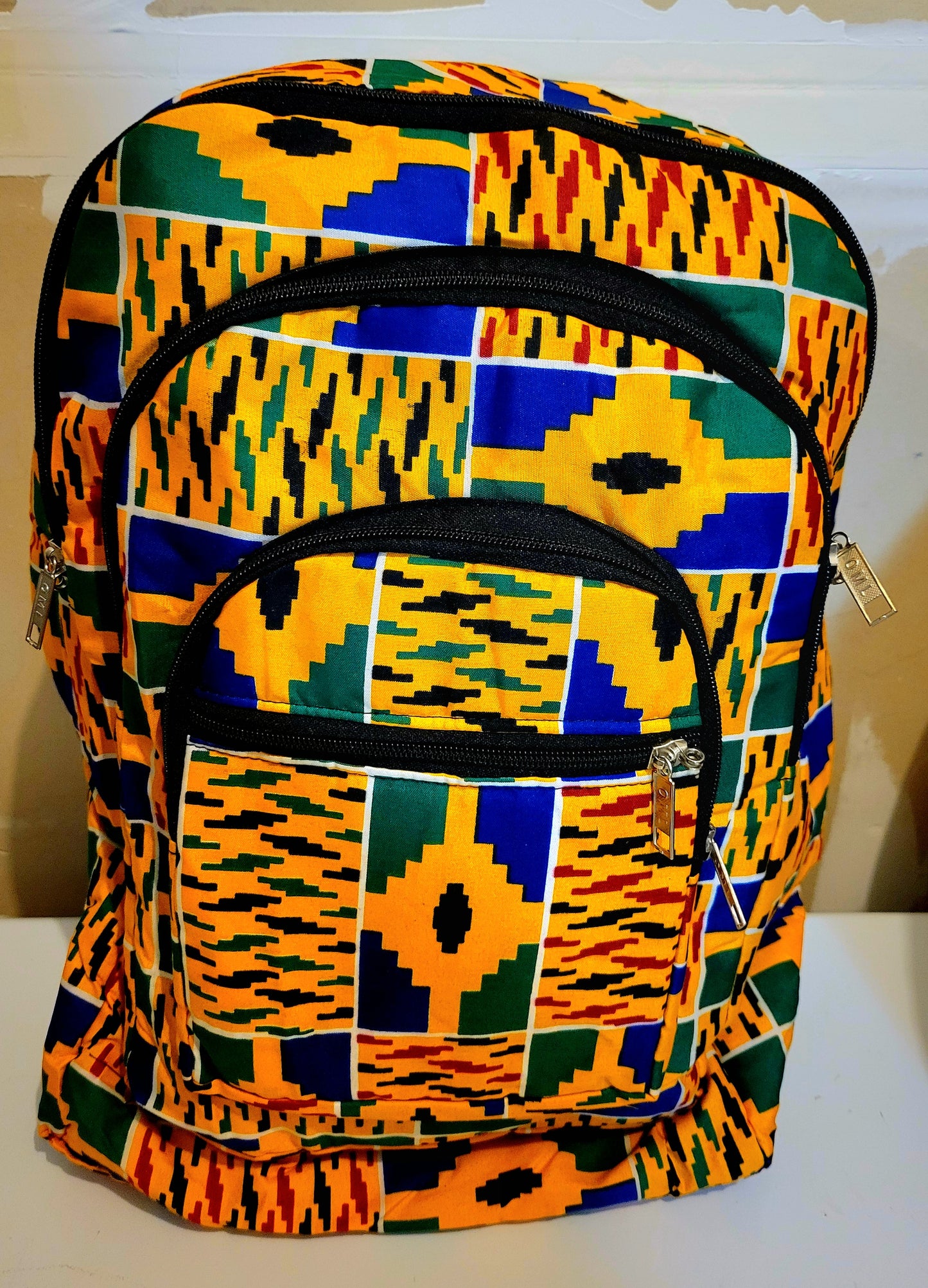 Handmade African Print Back Packs