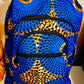 Handmade African Print Back Packs