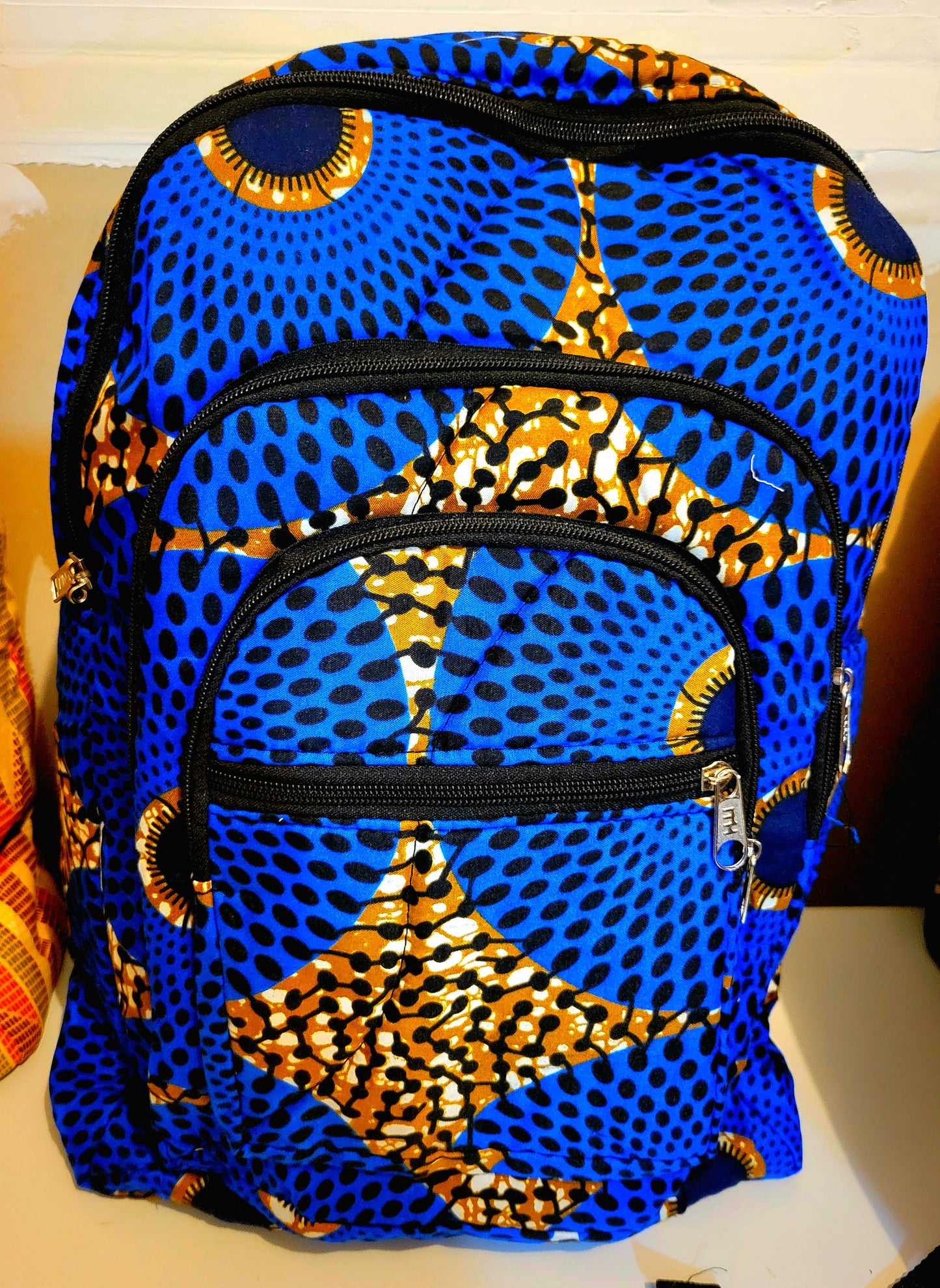 Handmade African Print Back Packs