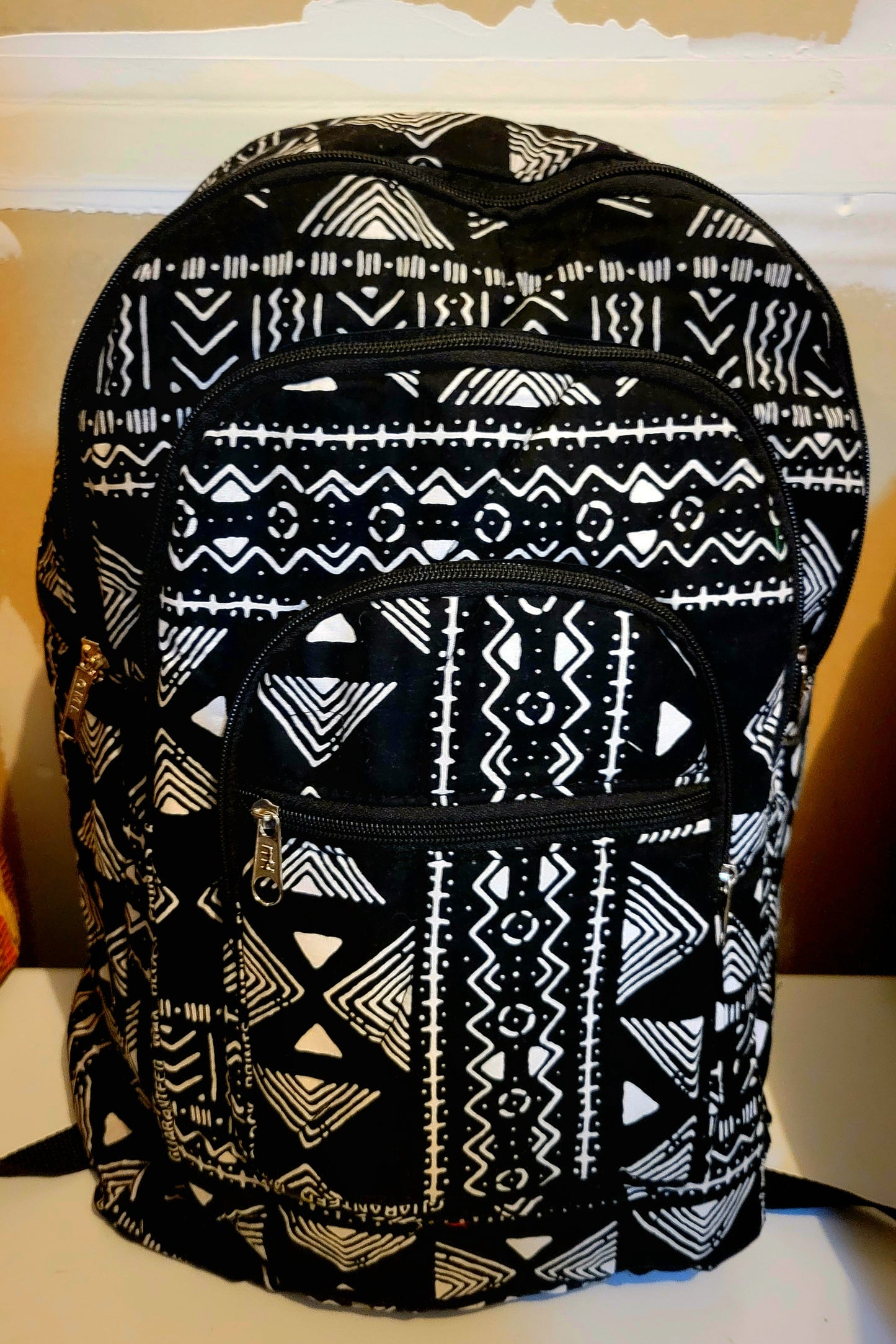 Handmade African Print Back Packs