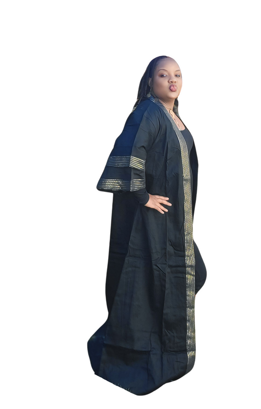 Ade's African Kimono Duster- Print C