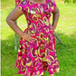 Abena's African Print Dress for Girls