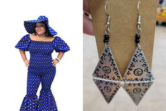 Adama Off-Shoulder Heritage Look