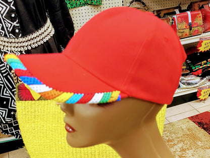 Yah'den's Customized Maasai Beaded Baseball Cap