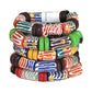 Afua's  Glass Bead Bracelet XL