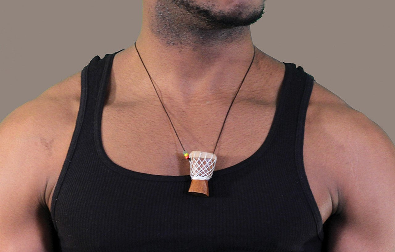 Djembe Drum Necklace