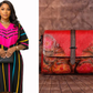 Full Flared Swing Dress + Bohemian Tassel Bag Bundle